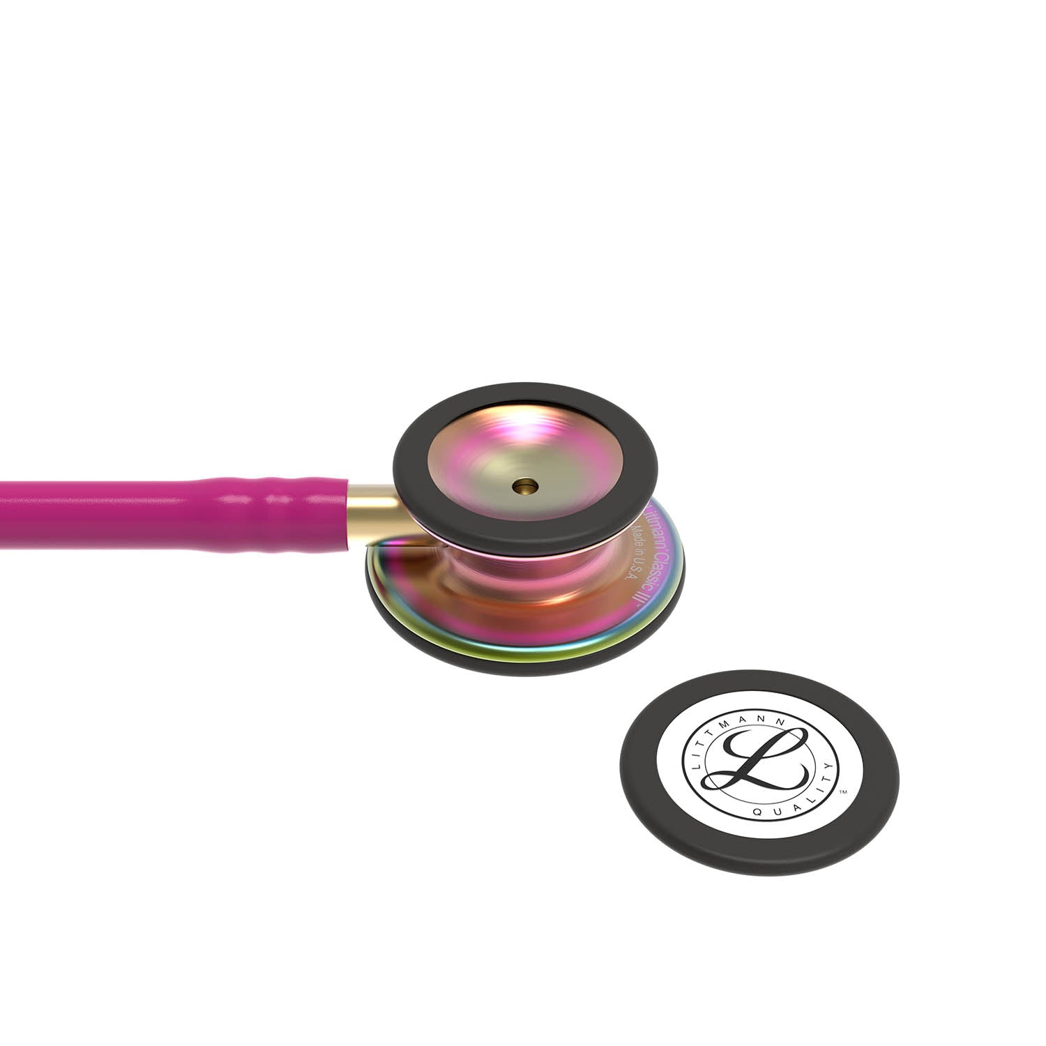 Littmann-Classic-III-Monitoring-Stethoscope-Raspberry-Rainbow-5806c