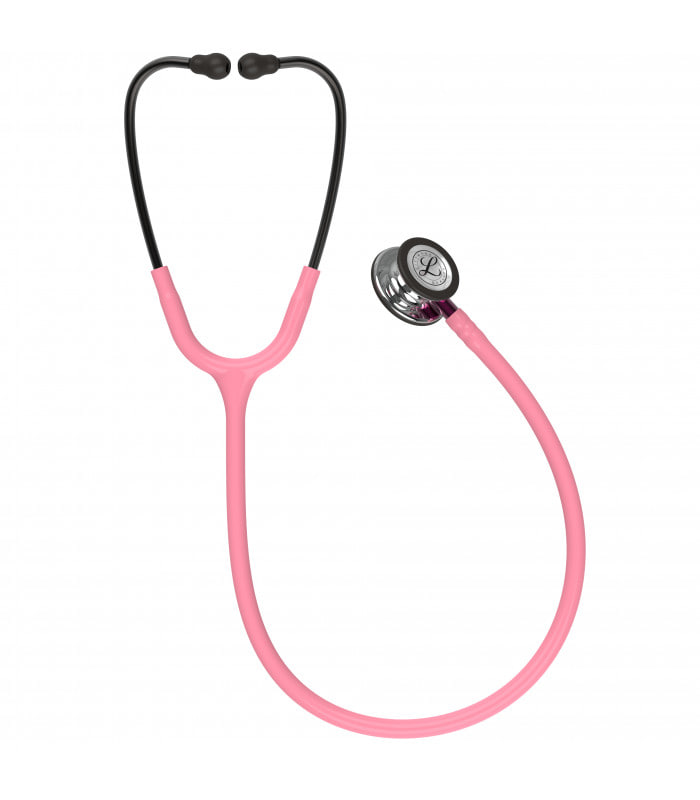 Littmann Classic III Monitoring Stethoscope: Mirror & Pearl Pink - Pink ...