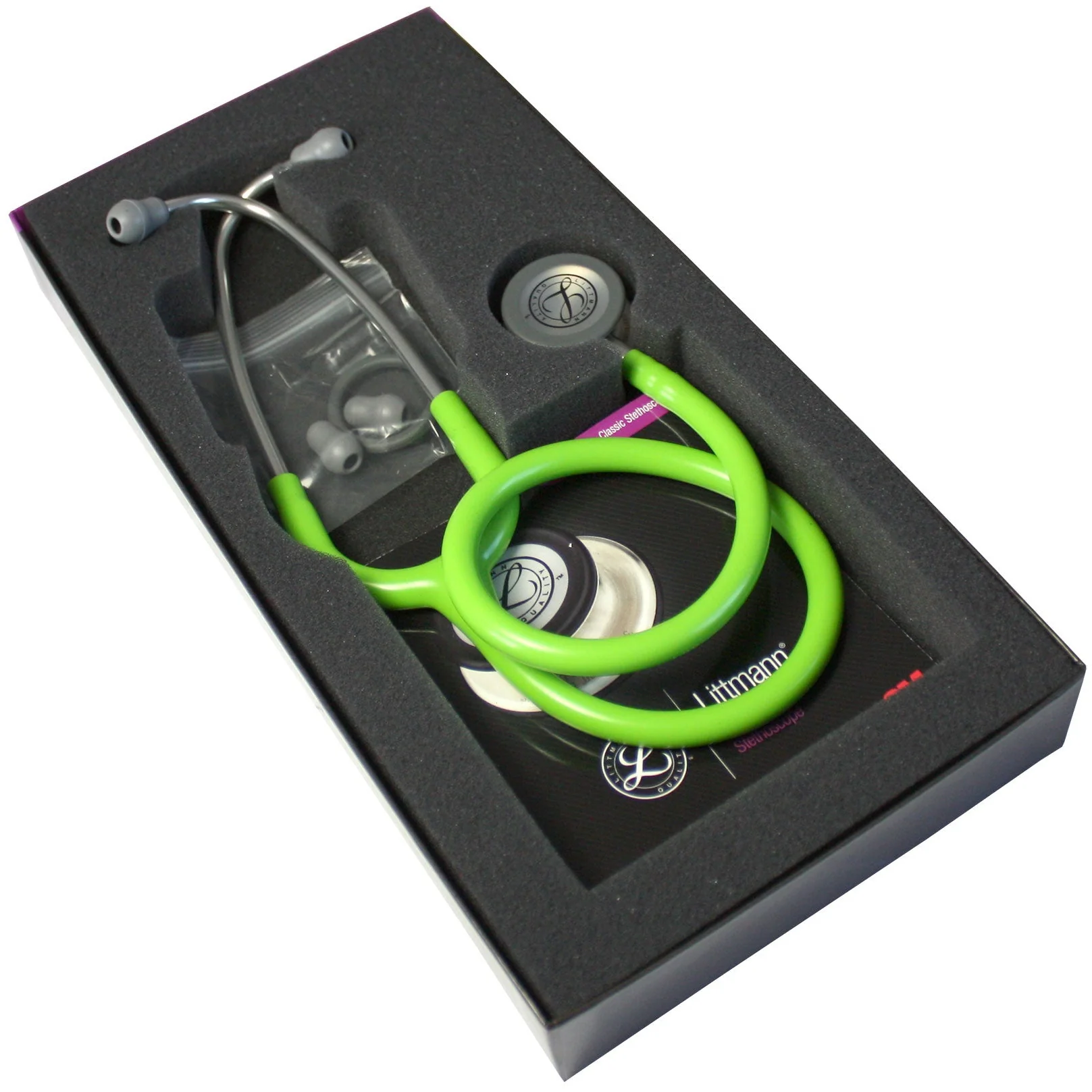 Littmann Classic III Stethoscope, Lime Green, 5829 - Medhub.lk